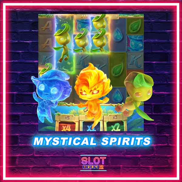 mystical Spirits เกมสล็อต ที่แจกเงินรางวัลแบบจุก ๆ เริ่มทุน 1 บาท